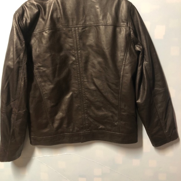 Ceralli Genuine Leather Bomber Jacket 